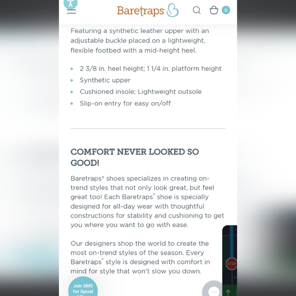 STUNNING BARETRAPS GWENNEY BLOCK HEEL SANDAL CARAMEL - Picture 9 of 9